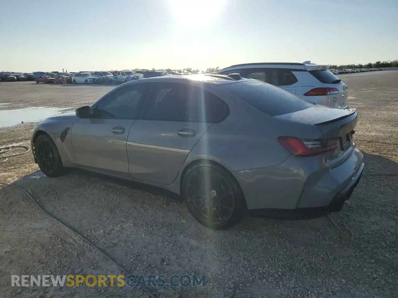 2 Photograph of a damaged car WBS43AY08PFN45012 BMW M3 2023