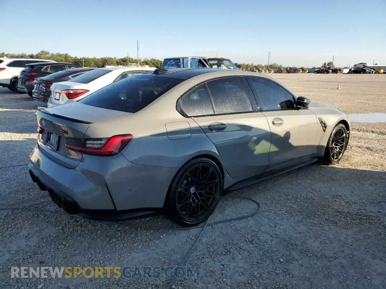 3 Photograph of a damaged car WBS43AY08PFN45012 BMW M3 2023