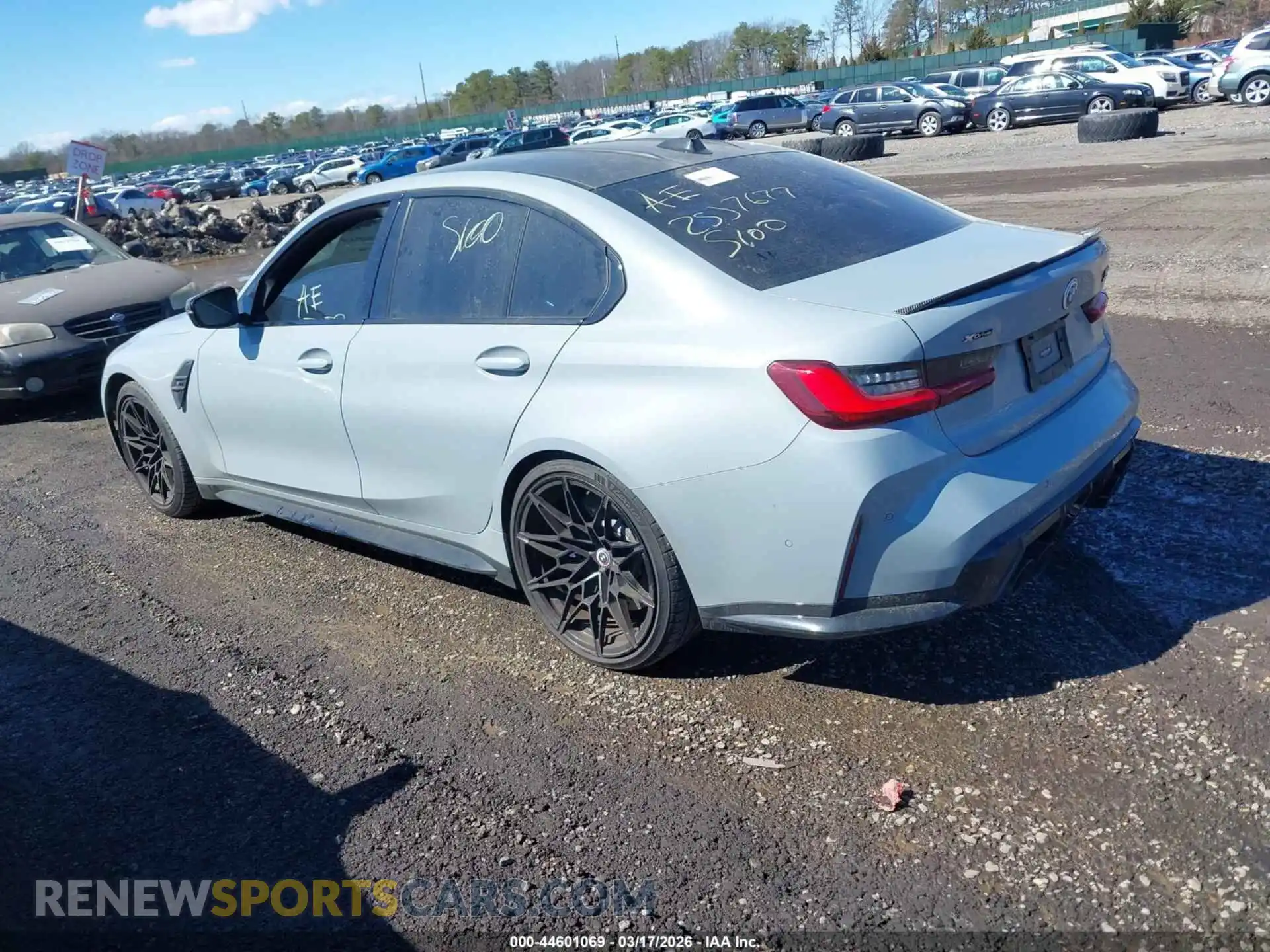 3 Photograph of a damaged car WBS43AY08PFN49481 BMW M3 2023