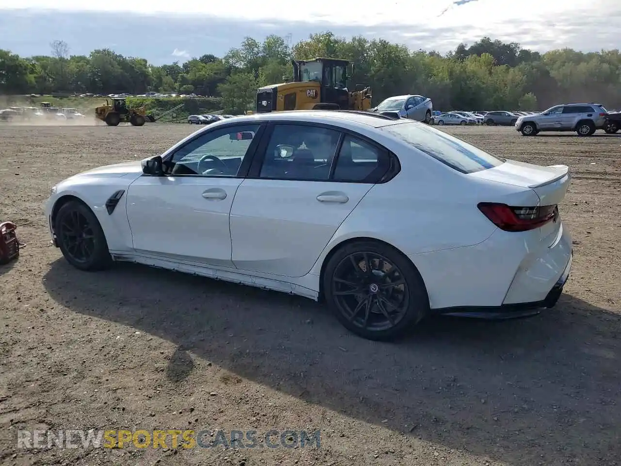 2 Photograph of a damaged car WBS53AY03PFN27179 BMW M3 2023