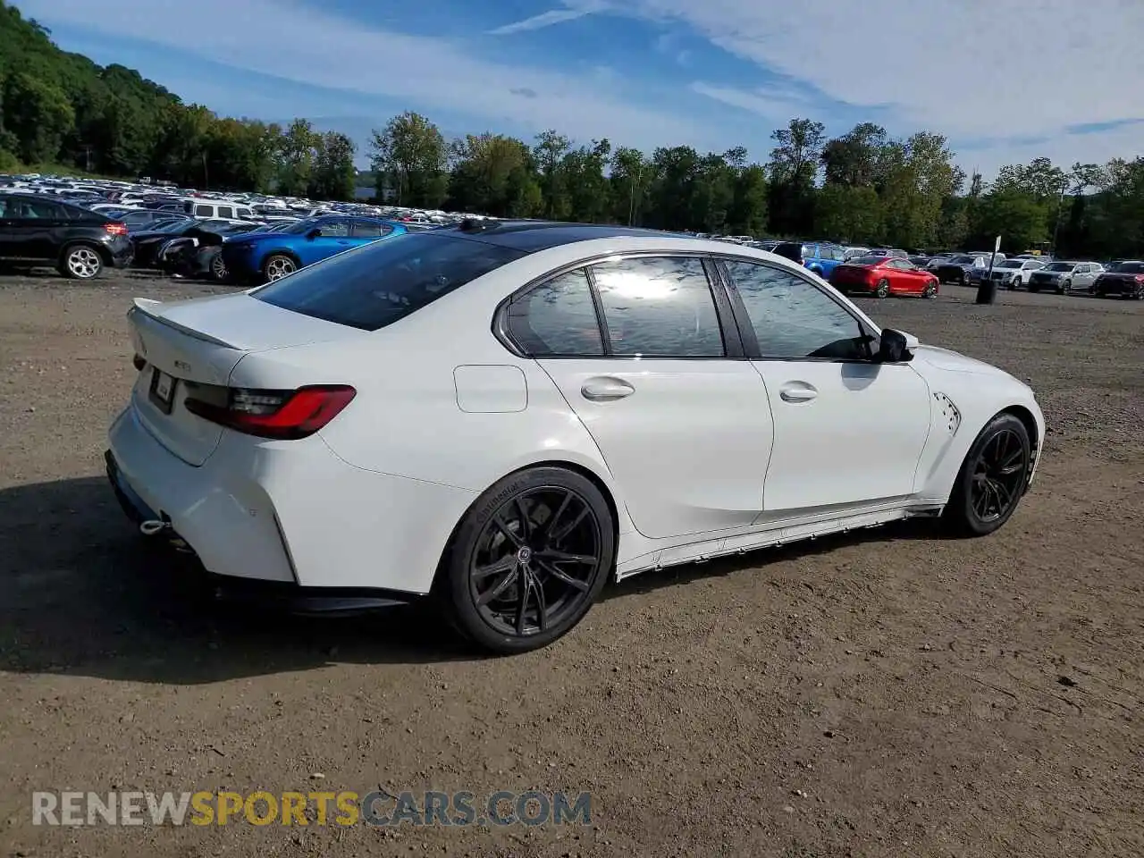 3 Photograph of a damaged car WBS53AY03PFN27179 BMW M3 2023