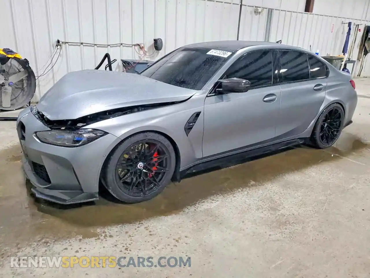 1 Photograph of a damaged car WBS53AY0XPFN73835 BMW M3 2023