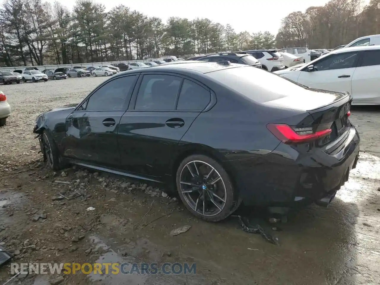 2 Photograph of a damaged car 3MW49FF00R8E03512 BMW M3 2024