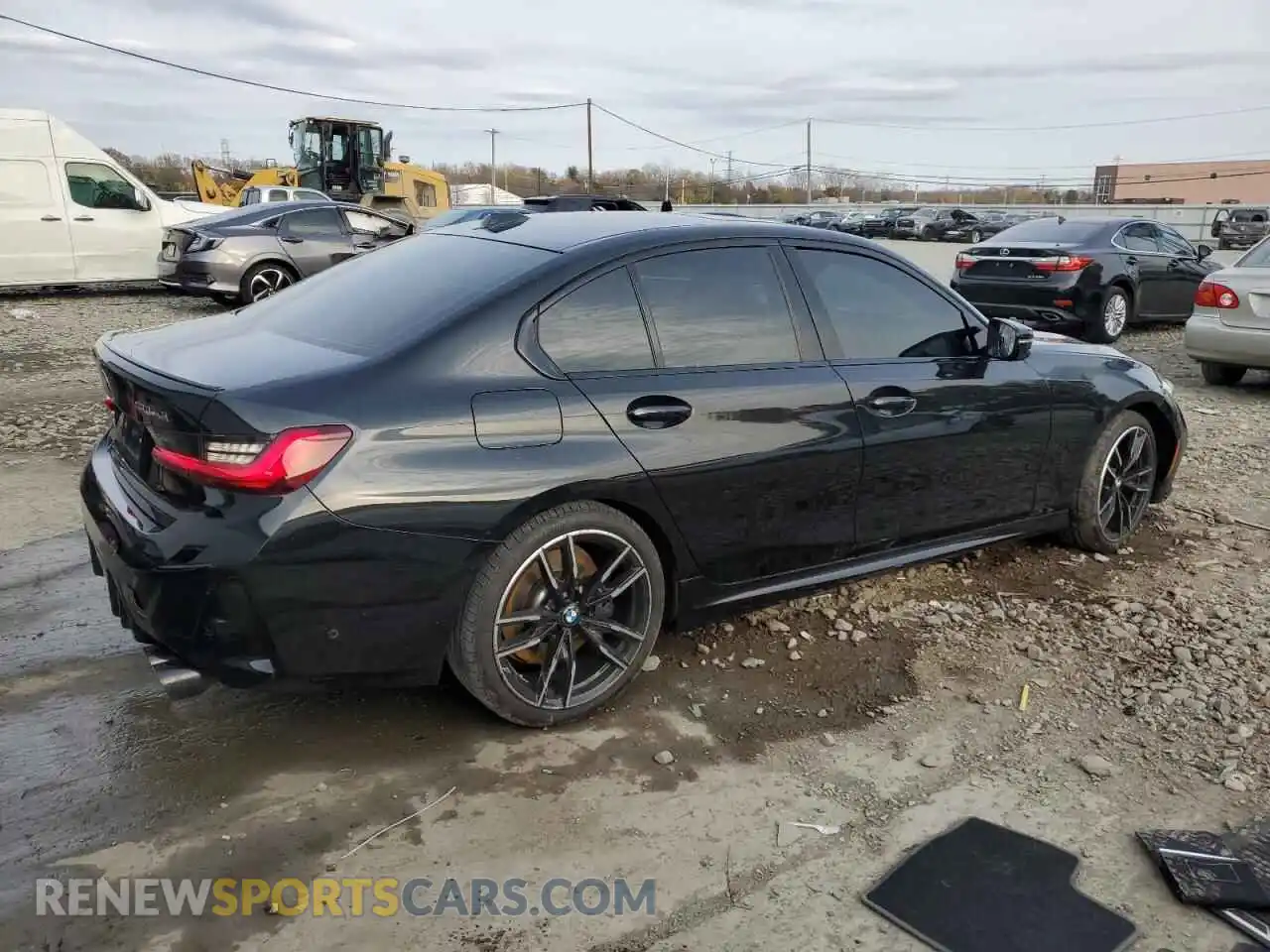 3 Photograph of a damaged car 3MW49FF00R8E03512 BMW M3 2024