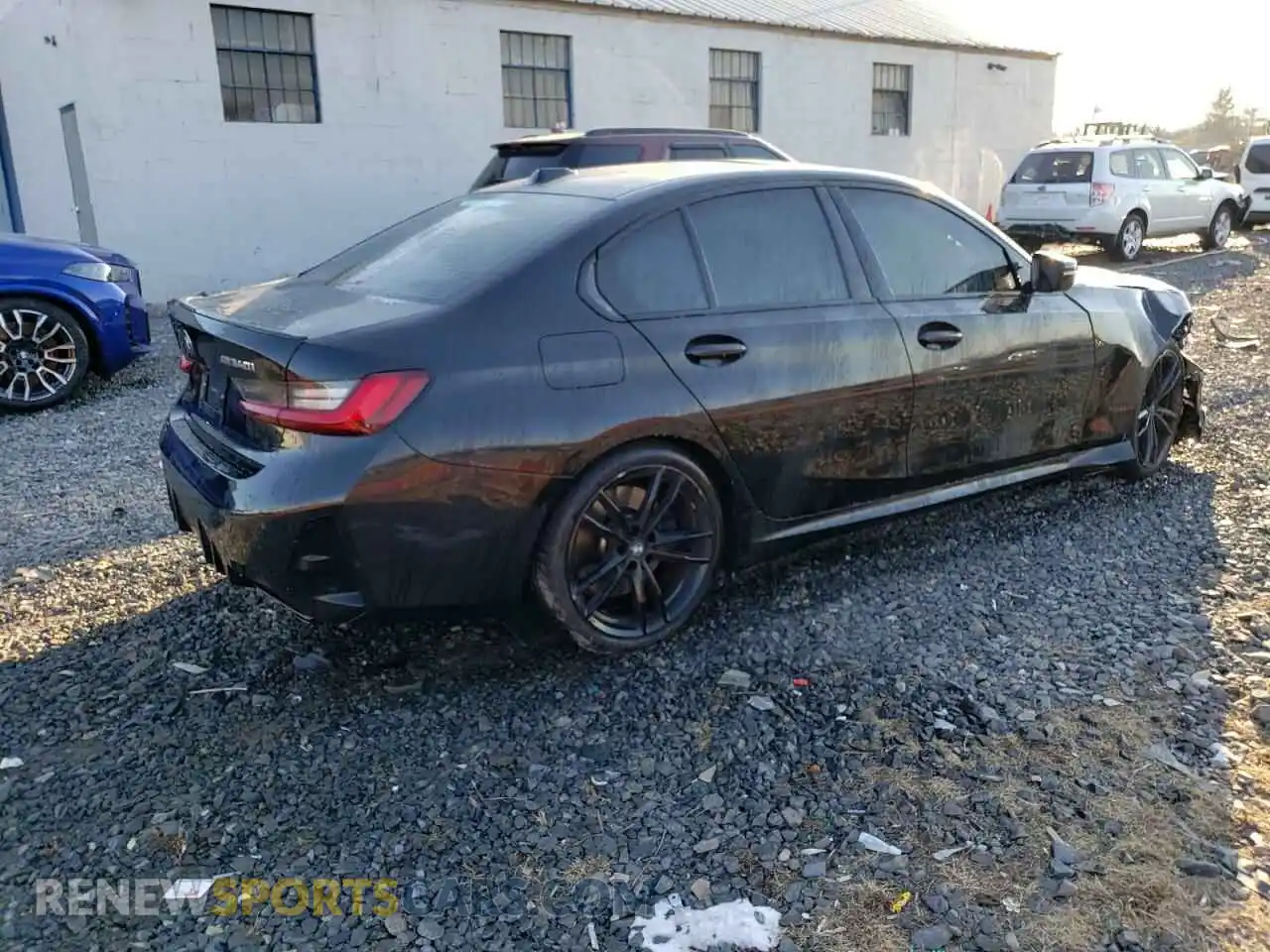 3 Photograph of a damaged car 3MW49FF00R8E53312 BMW M3 2024