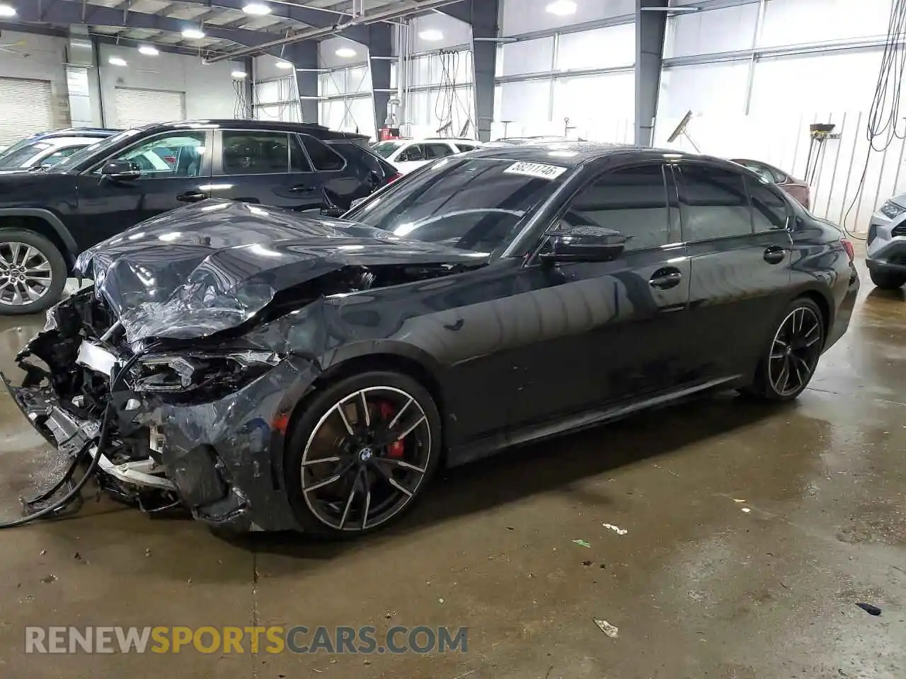 1 Photograph of a damaged car 3MW49FF02R8E08159 BMW M3 2024