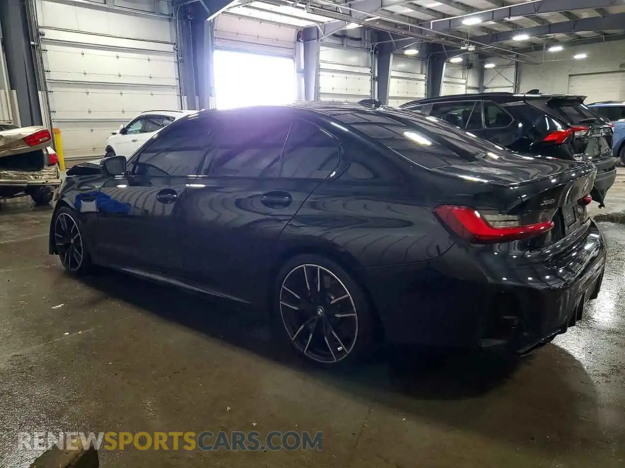 2 Photograph of a damaged car 3MW49FF02R8E08159 BMW M3 2024