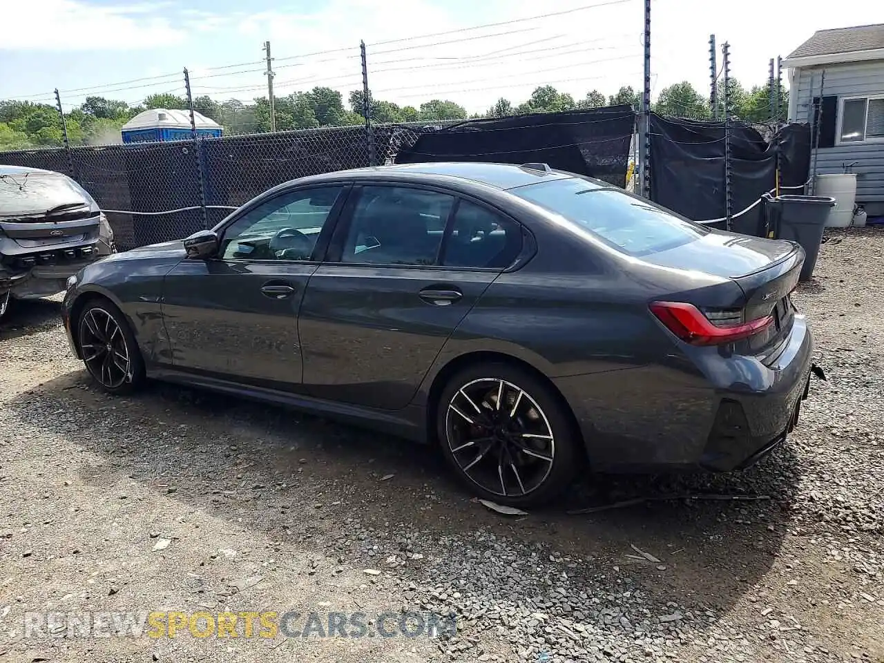 2 Photograph of a damaged car 3MW49FF02R8E14804 BMW M3 2024