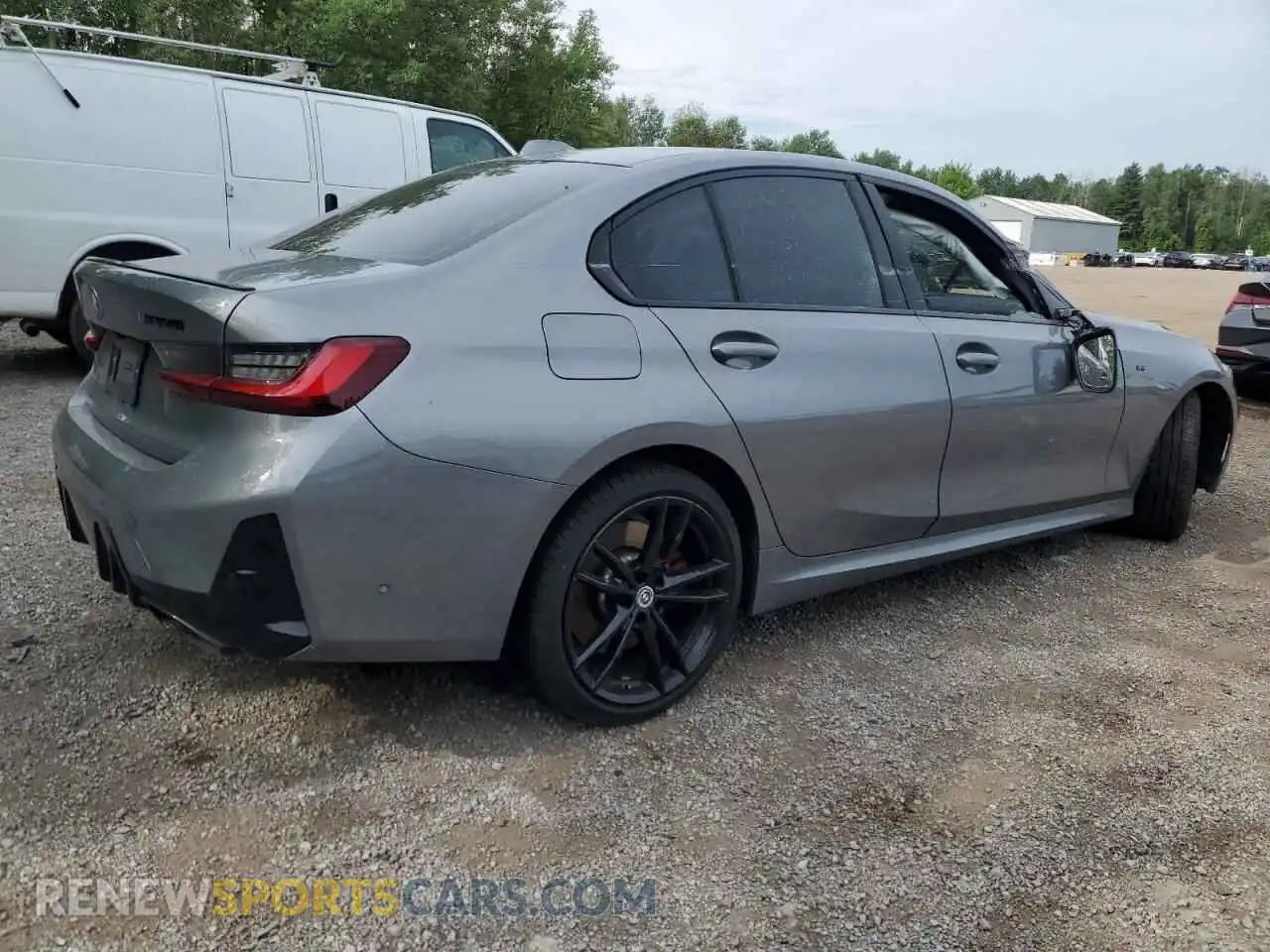 3 Photograph of a damaged car 3MW49FF03R8D87581 BMW M3 2024