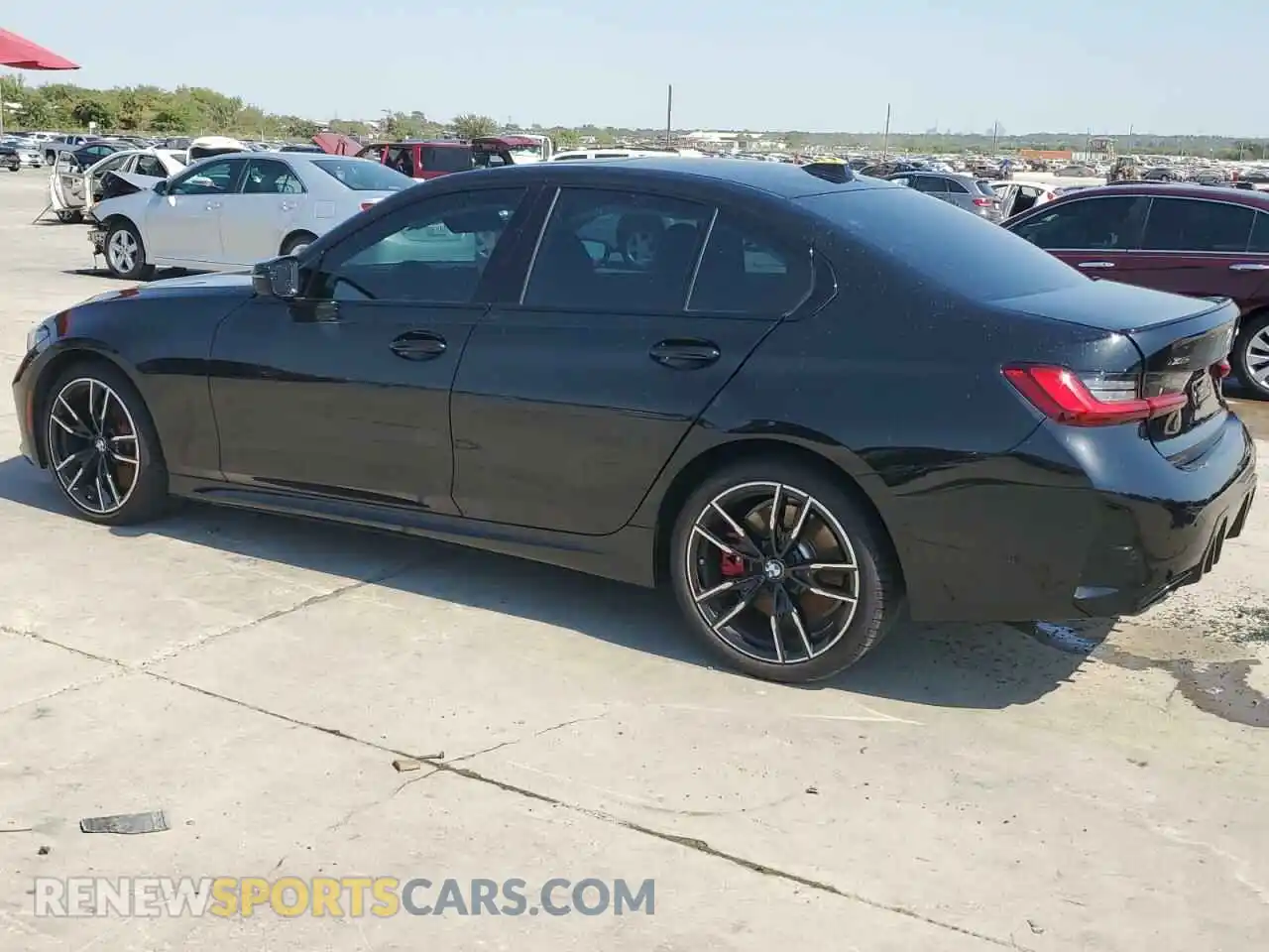 2 Photograph of a damaged car 3MW49FF03R8E29909 BMW M3 2024