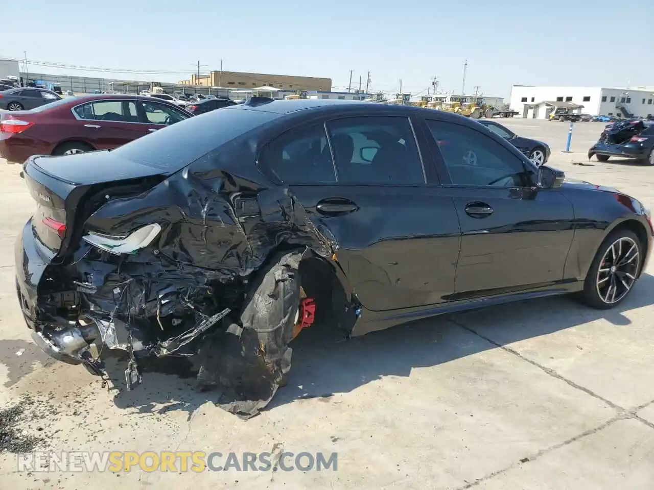 3 Photograph of a damaged car 3MW49FF03R8E29909 BMW M3 2024
