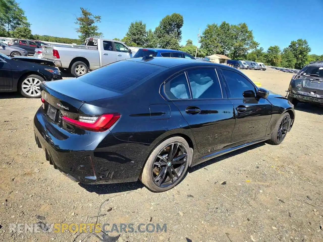3 Фотография поврежденного автомобиля 3MW49FF04R8E50087 BMW M3 2024