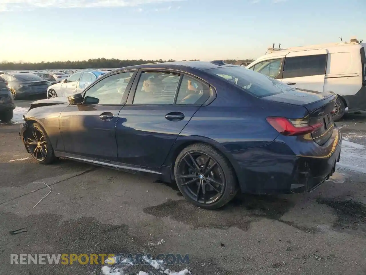 2 Photograph of a damaged car 3MW49FF08R8E47970 BMW M3 2024