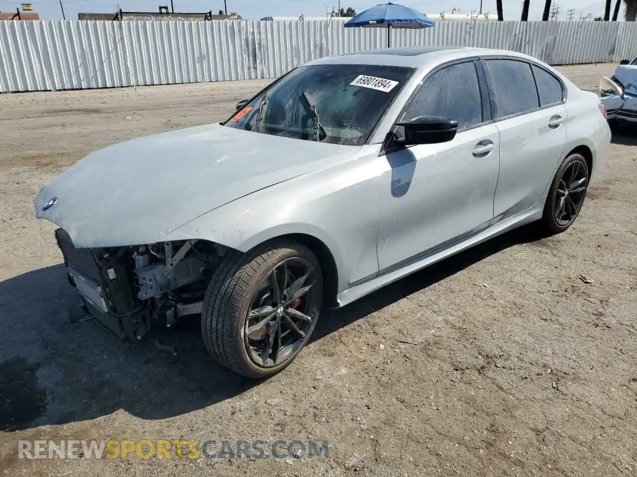 1 Photograph of a damaged car 3MW49FS04R8E27589 BMW M3 2024