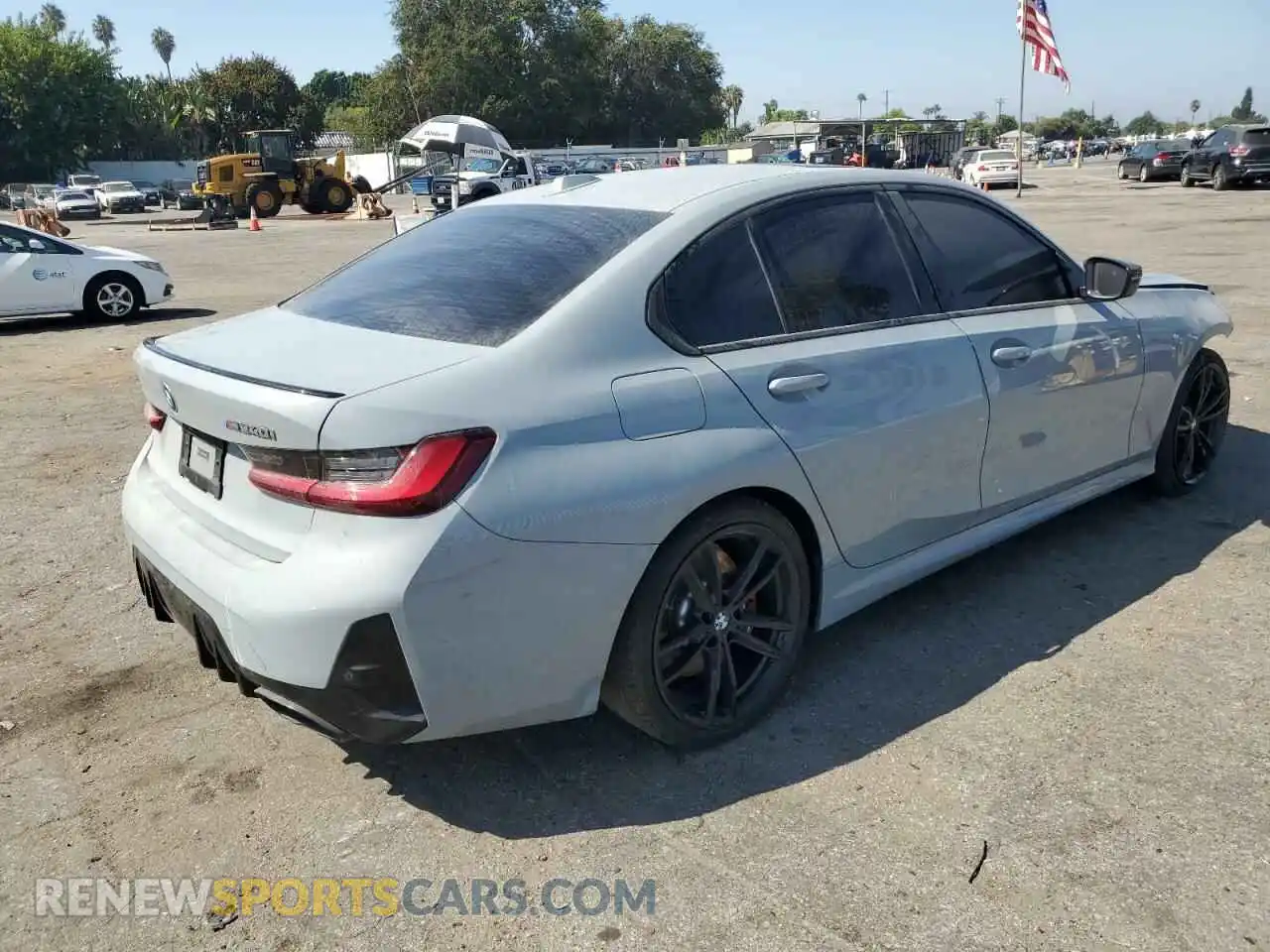 3 Photograph of a damaged car 3MW49FS04R8E27589 BMW M3 2024
