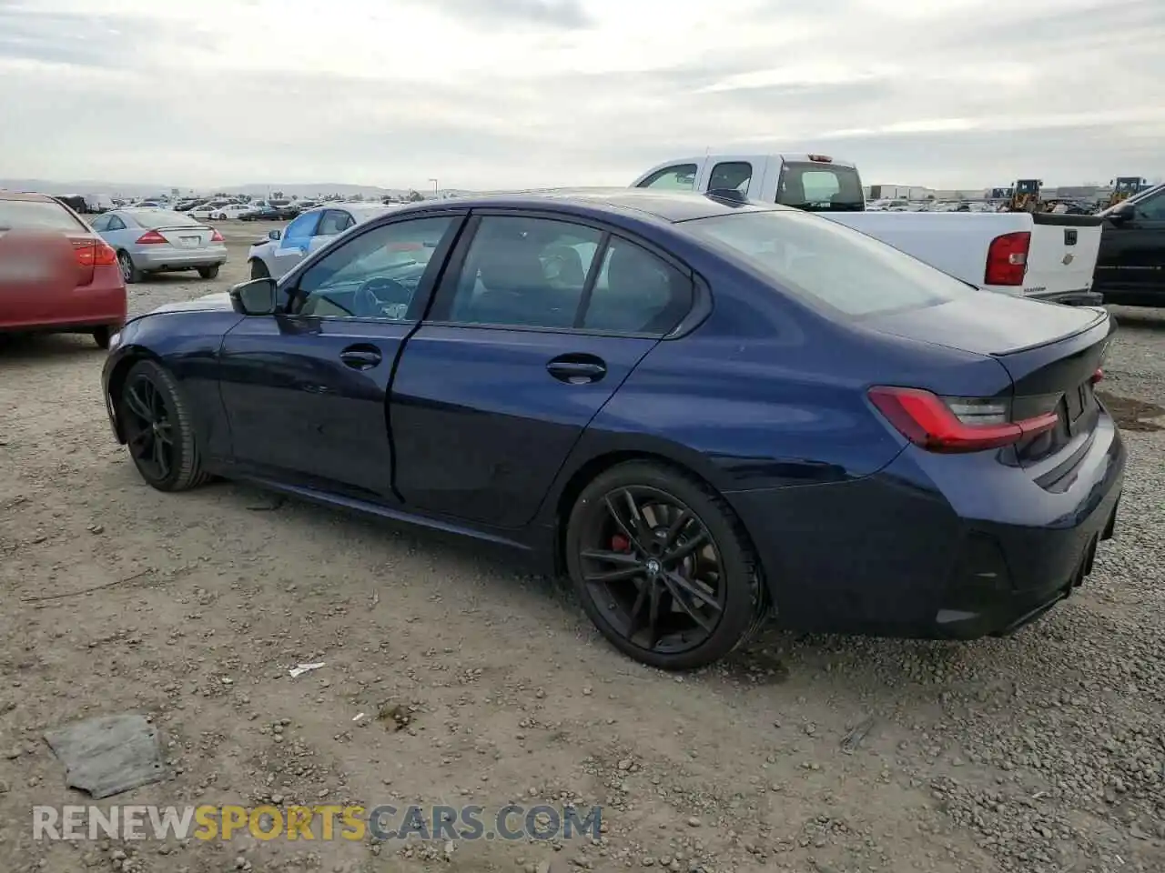 2 Photograph of a damaged car 3MW49FS08R8D87680 BMW M3 2024