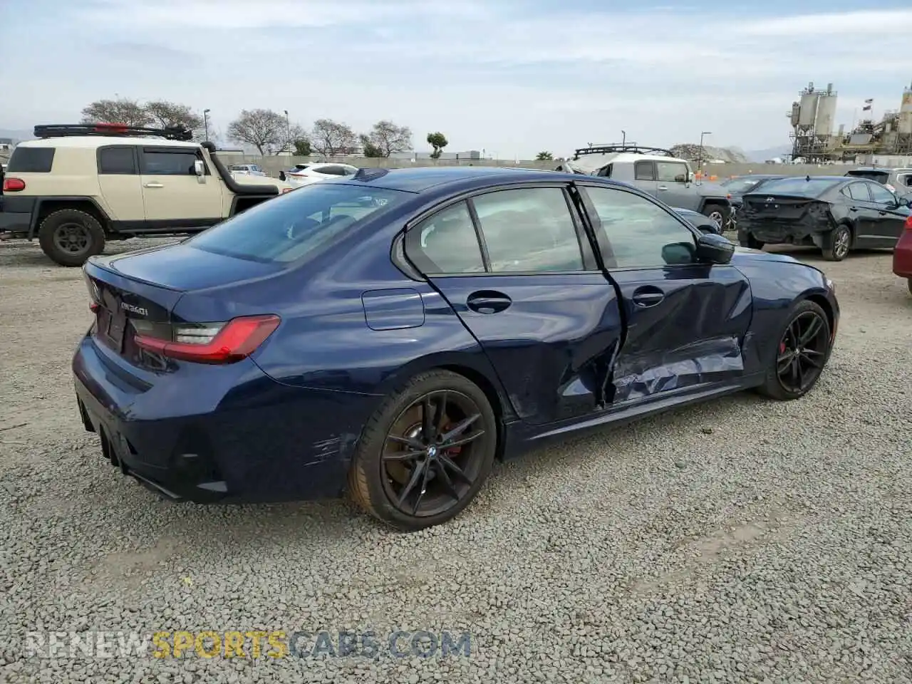 3 Photograph of a damaged car 3MW49FS08R8D87680 BMW M3 2024