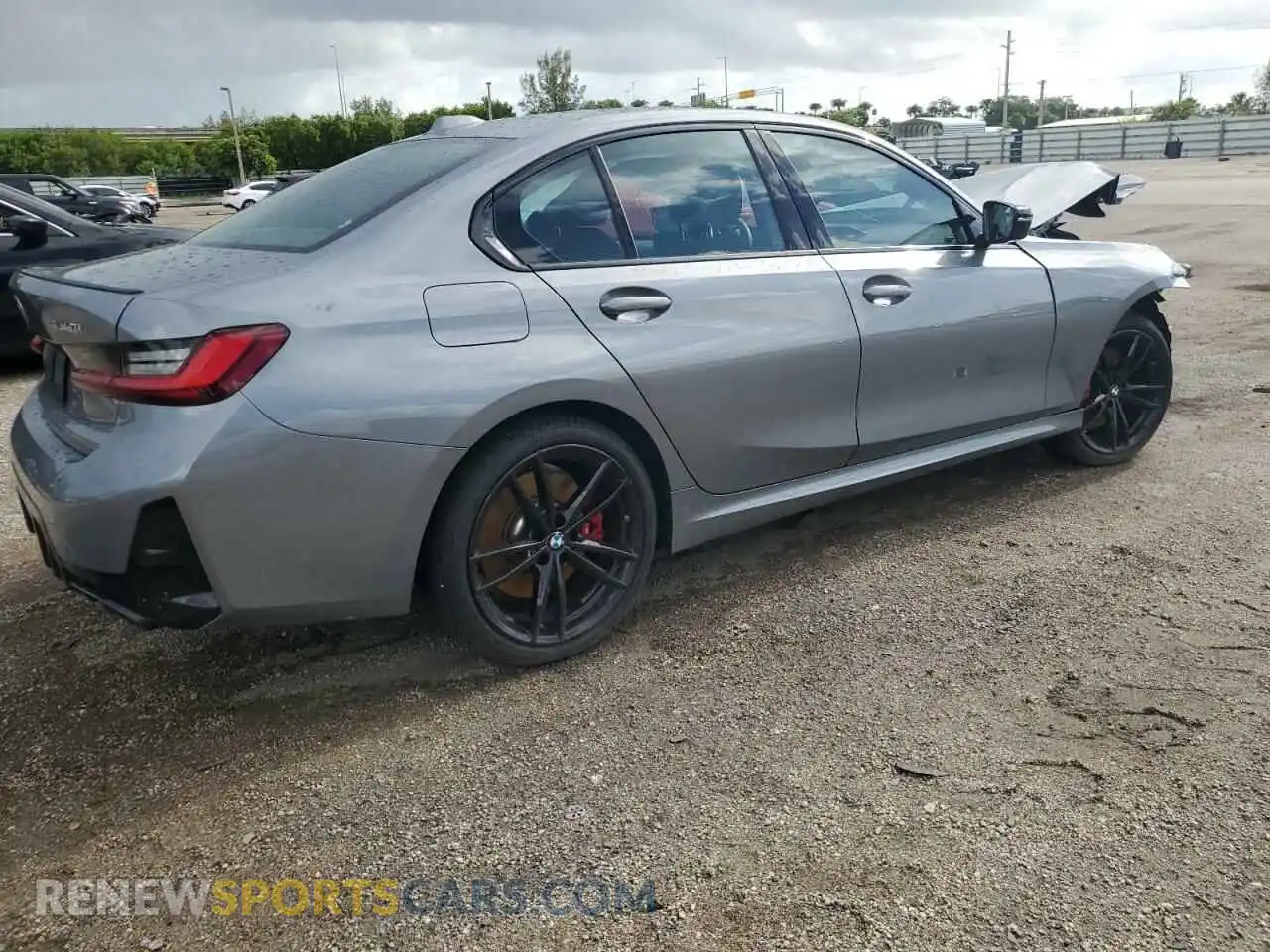 3 Фотография поврежденного автомобиля 3MW49FS08R8E37154 BMW M3 2024