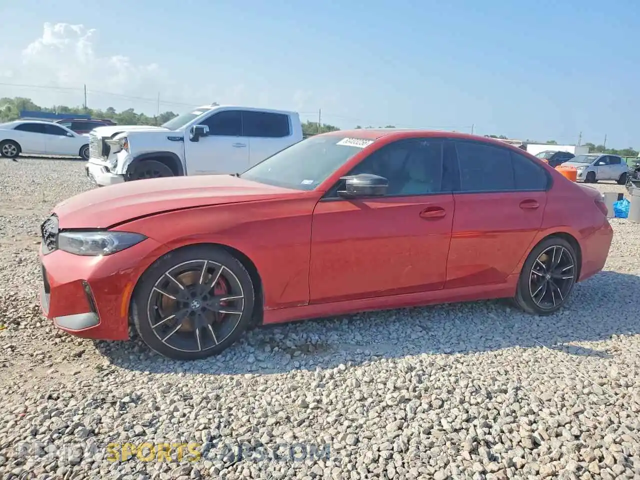 1 Photograph of a damaged car 3MW49FS09R8E02512 BMW M3 2024