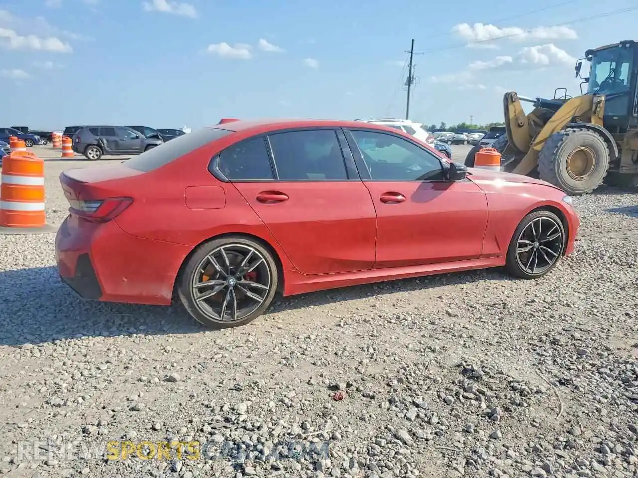 3 Photograph of a damaged car 3MW49FS09R8E02512 BMW M3 2024