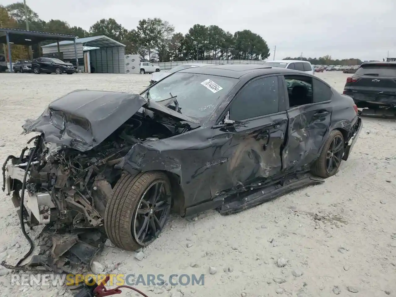 1 Photograph of a damaged car 3MW49FS09R8E37275 BMW M3 2024