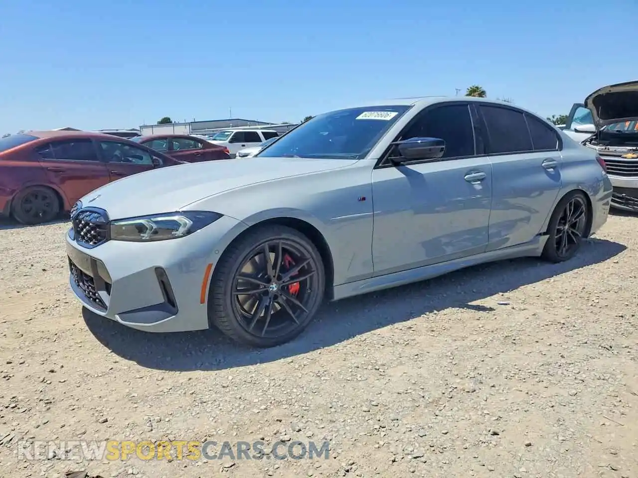 1 Photograph of a damaged car 3MW49FS09R8E84662 BMW M3 2024