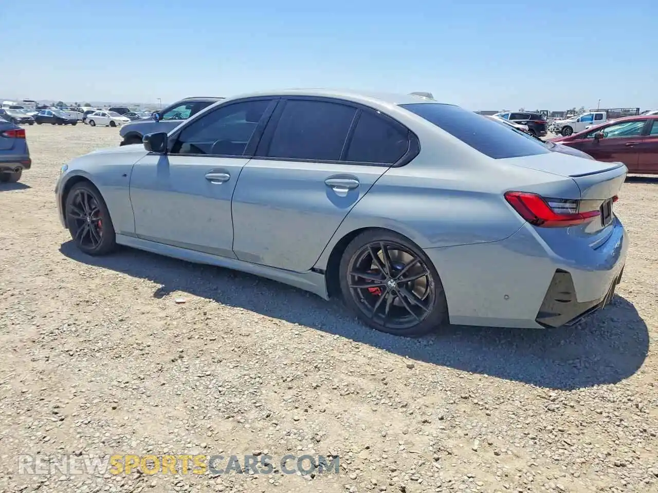 2 Photograph of a damaged car 3MW49FS09R8E84662 BMW M3 2024