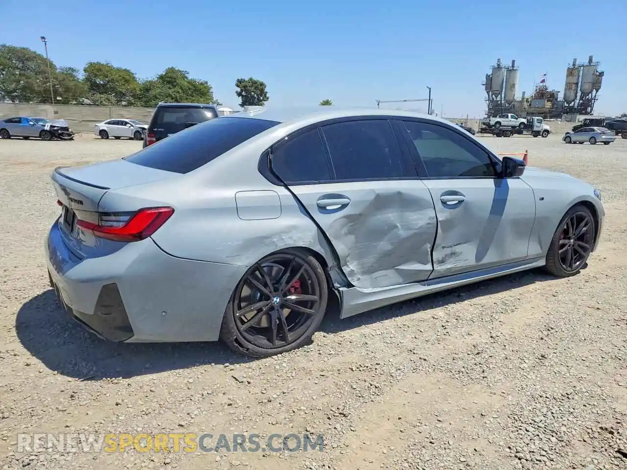 3 Photograph of a damaged car 3MW49FS09R8E84662 BMW M3 2024