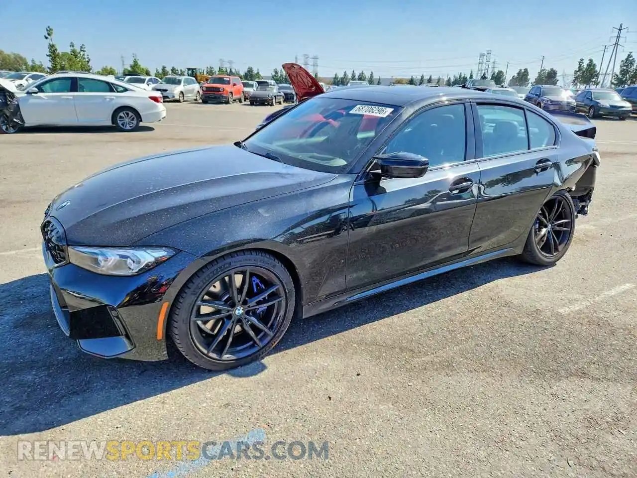 1 Фотография поврежденного автомобиля 3MW49FS0XR8E15463 BMW M3 2024