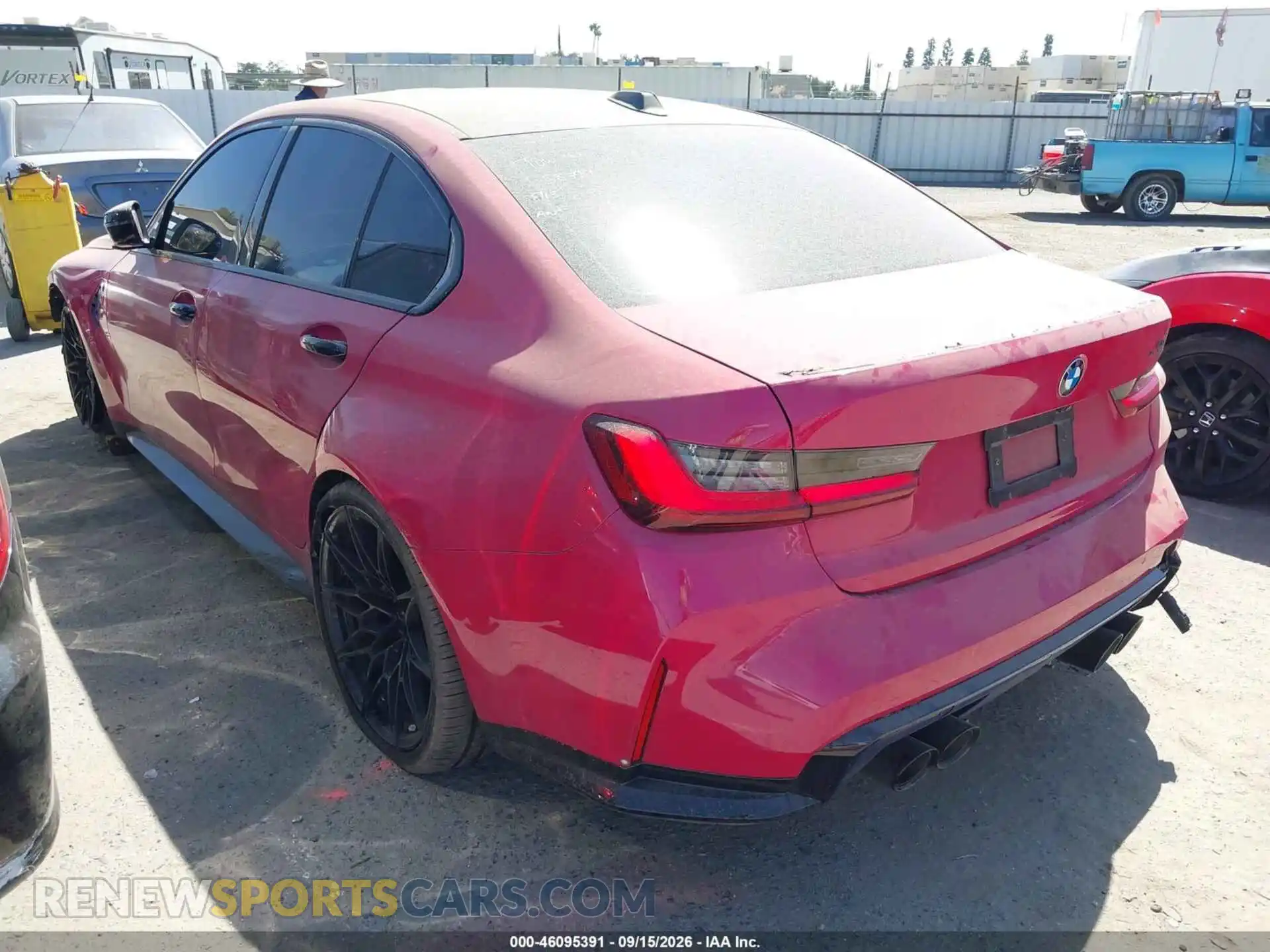 3 Photograph of a damaged car WBS33AY03RFR63783 BMW M3 2024