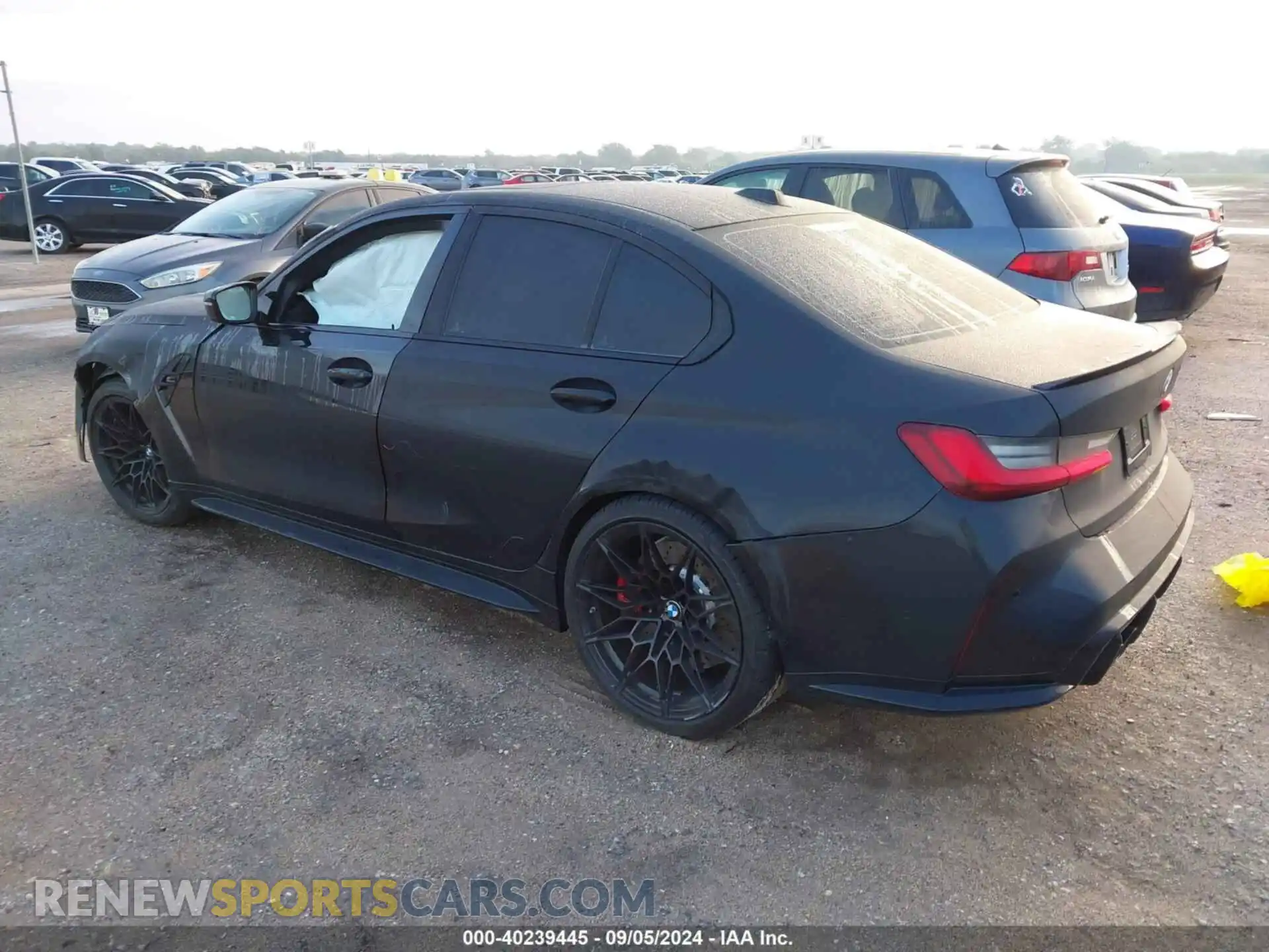 3 Photograph of a damaged car WBS33AY07RFT48735 BMW M3 2024