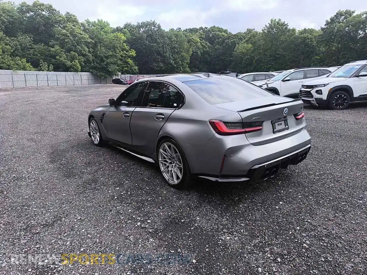 2 Photograph of a damaged car WBS43AY00RFS31132 BMW M3 2024