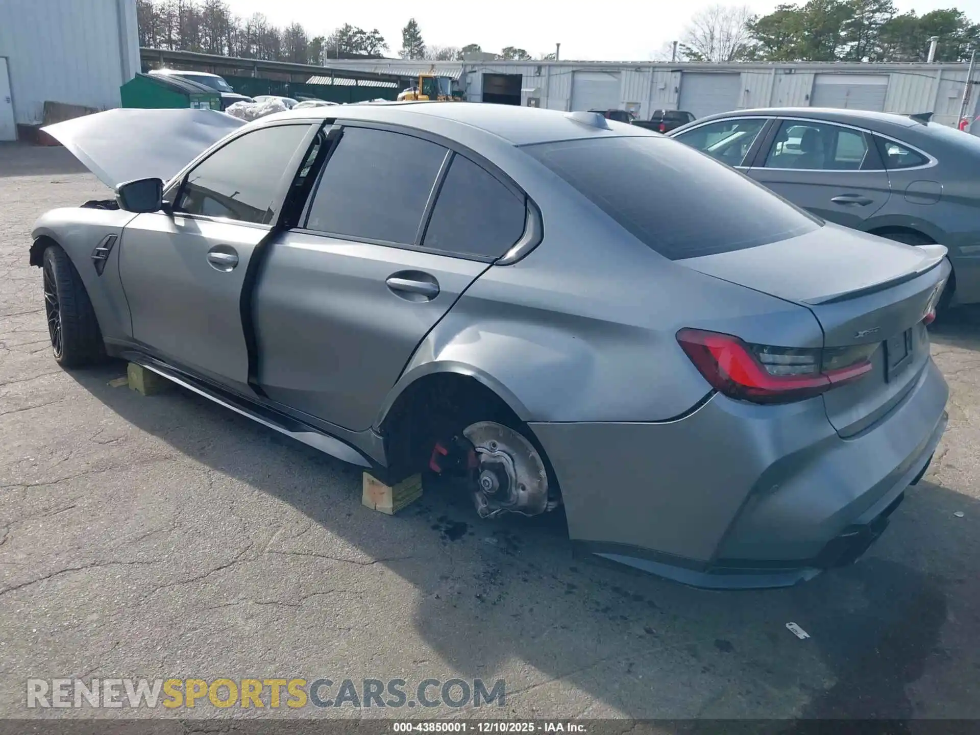 3 Photograph of a damaged car WBS43AY01RFS41331 BMW M3 2024