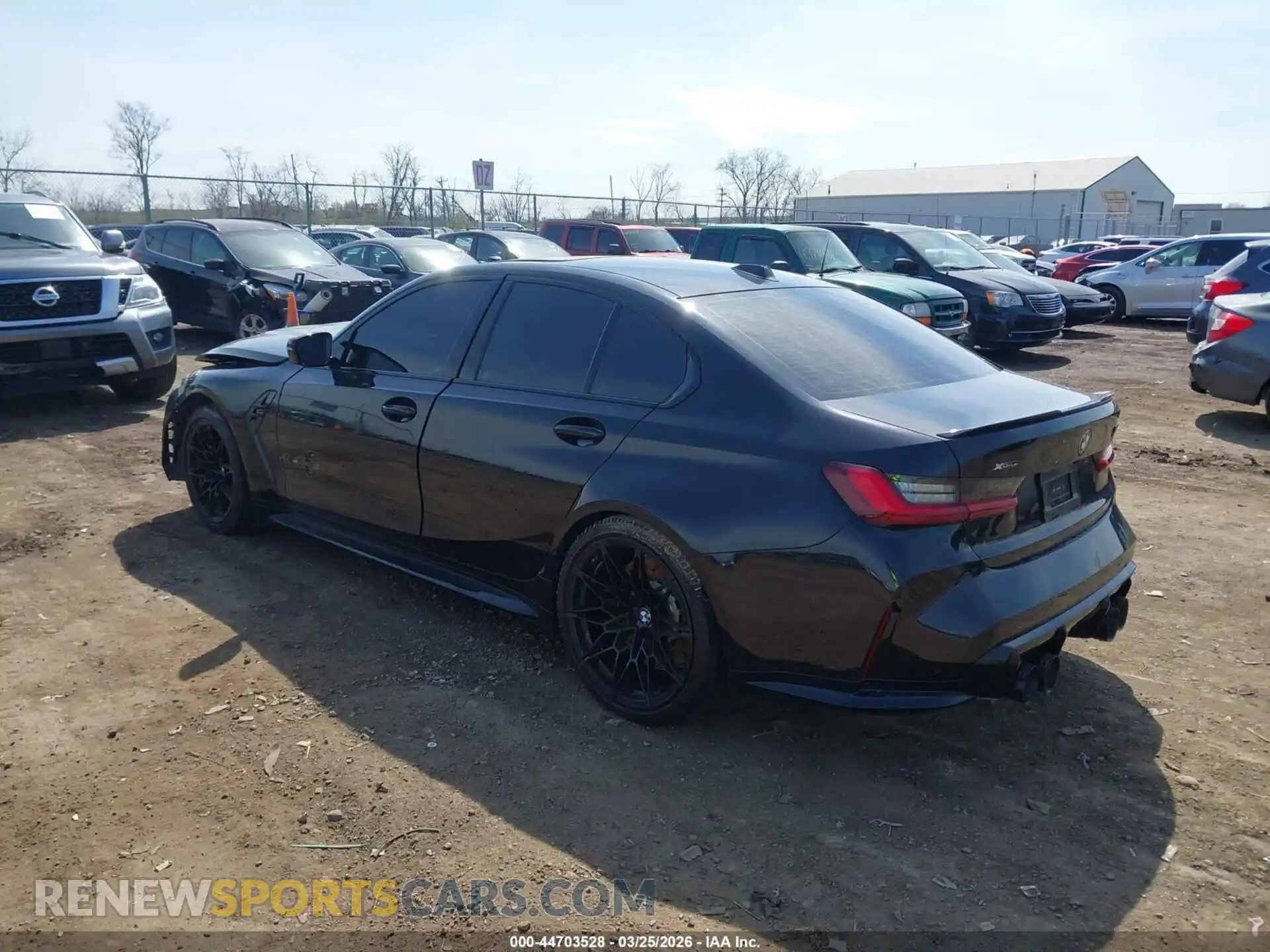 3 Photograph of a damaged car WBS43AY02RFS94121 BMW M3 2024