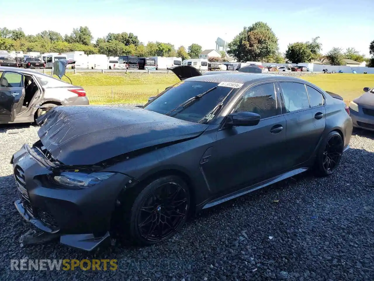 1 fotografías del automóvil dañado WBS43AY03RFS69275 BMW M3 2024
