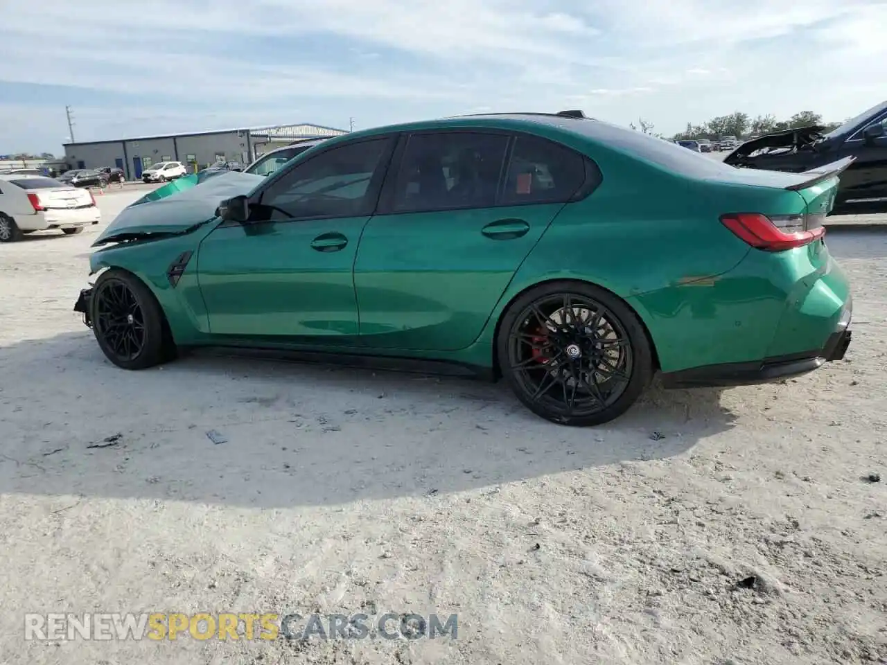 2 Photograph of a damaged car WBS43AY05RFR64891 BMW M3 2024