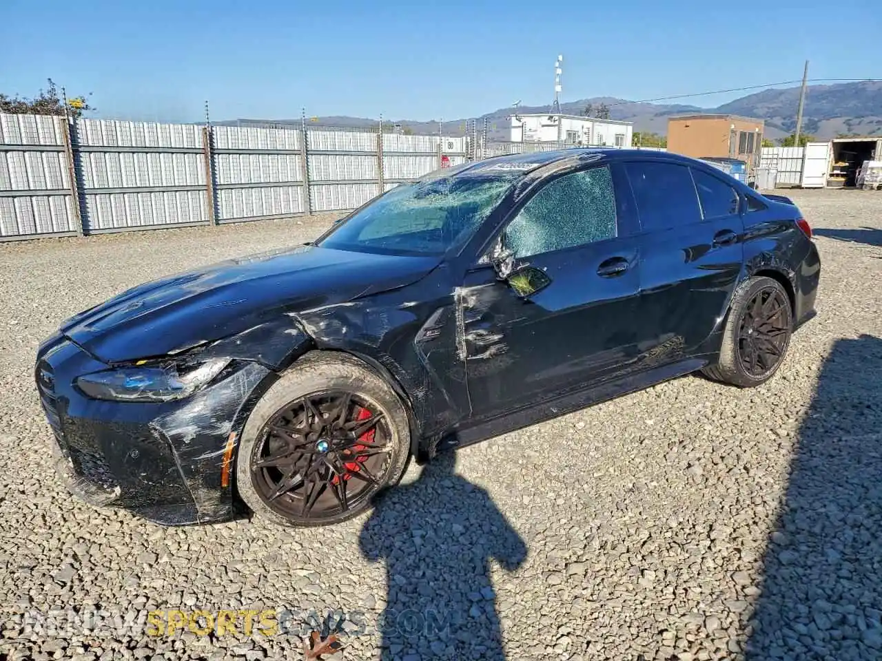 1 Фотография поврежденного автомобиля WBS43AY06RFS68363 BMW M3 2024