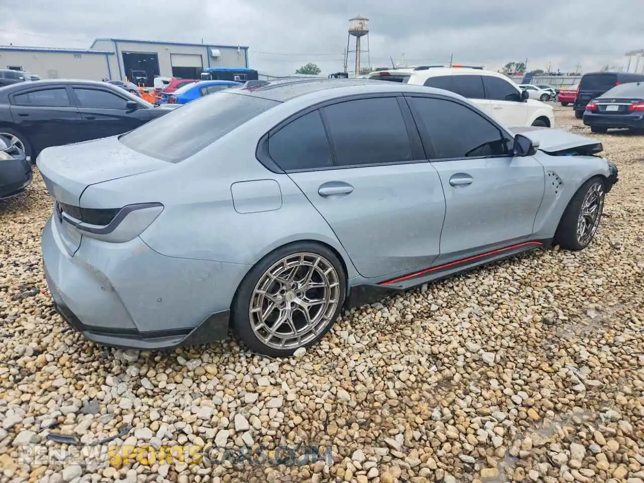 3 fotografías del automóvil dañado WBS43AY06RFT07940 BMW M3 2024