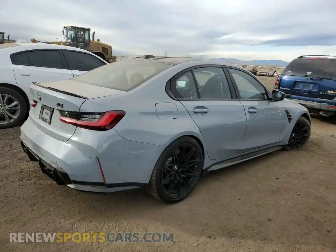 3 Photograph of a damaged car WBS43AY0XRFS28688 BMW M3 2024
