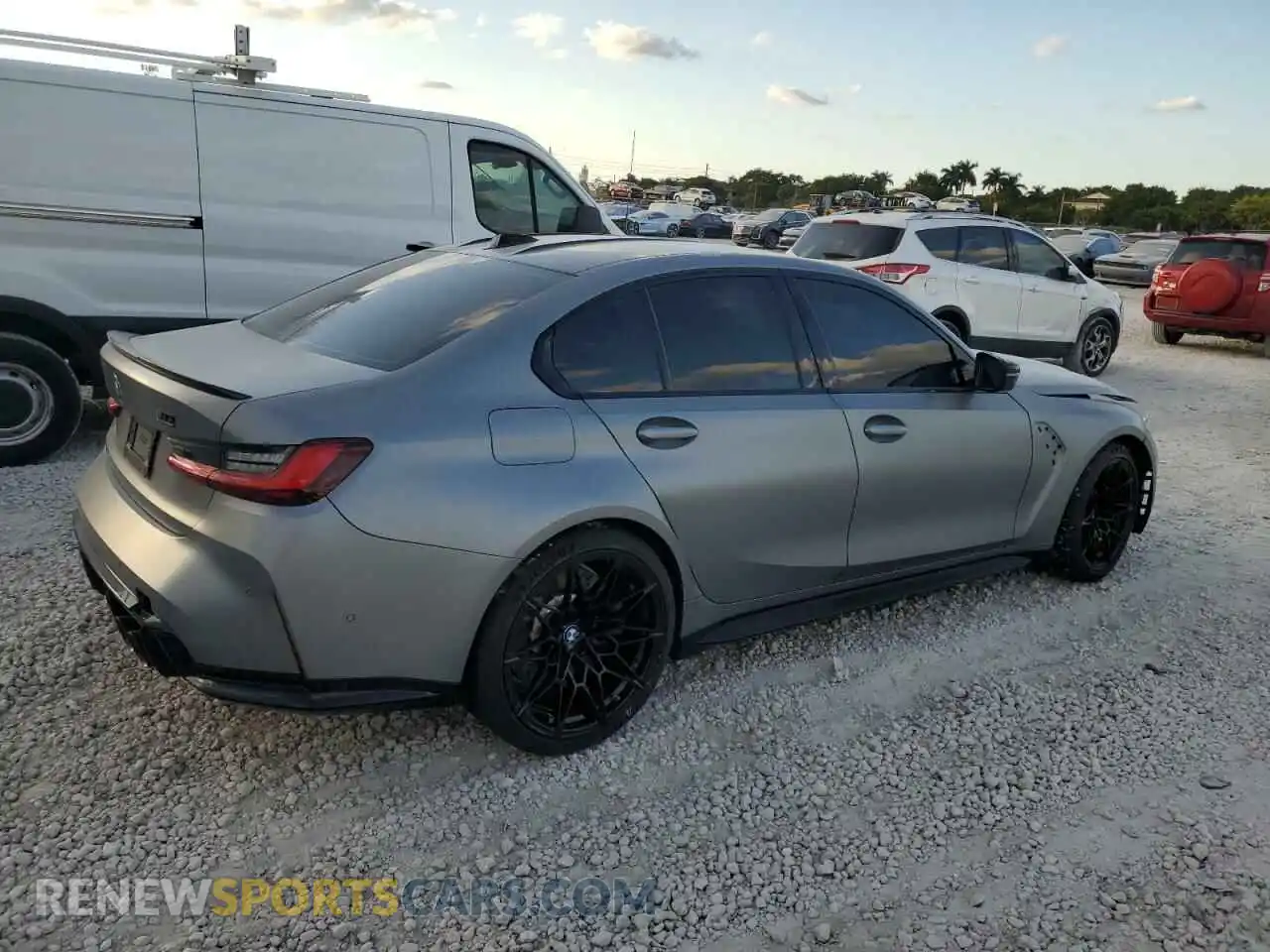3 Photograph of a damaged car WBS43AY0XRFT01395 BMW M3 2024