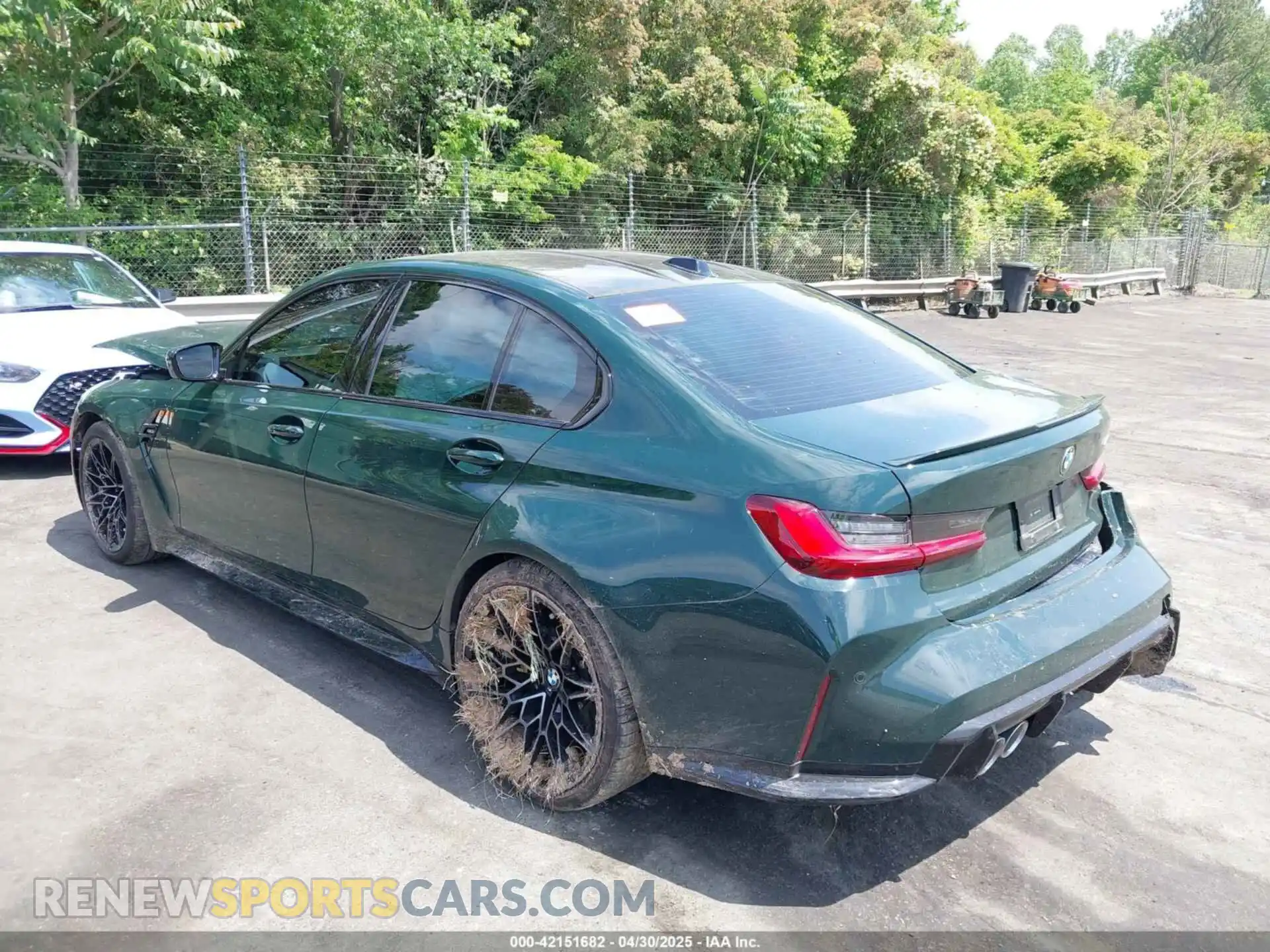 3 Photograph of a damaged car WBS53AY01RFT48402 BMW M3 2024