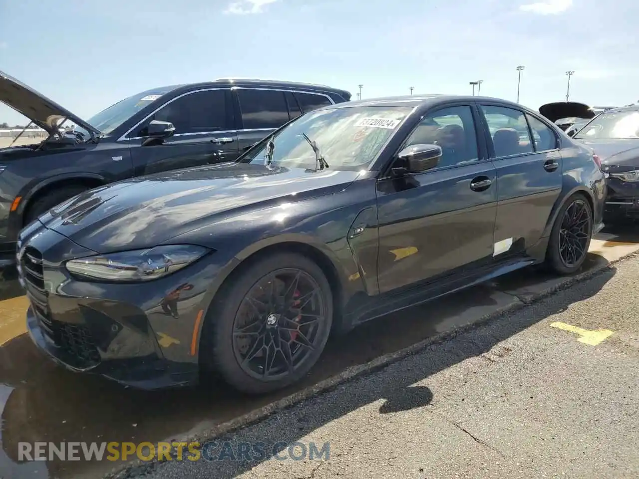 1 Photograph of a damaged car WBS53AY04RFR96736 BMW M3 2024