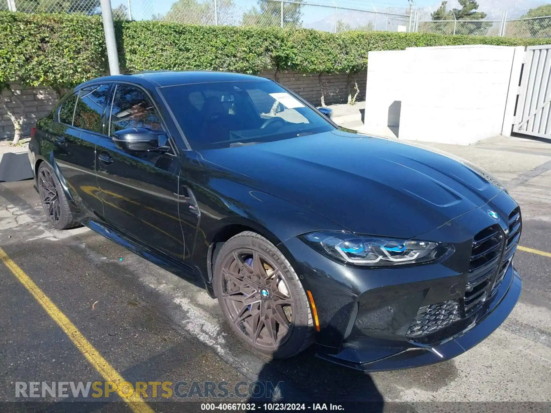 1 Photograph of a damaged car WBS53AY04RFS57446 BMW M3 2024