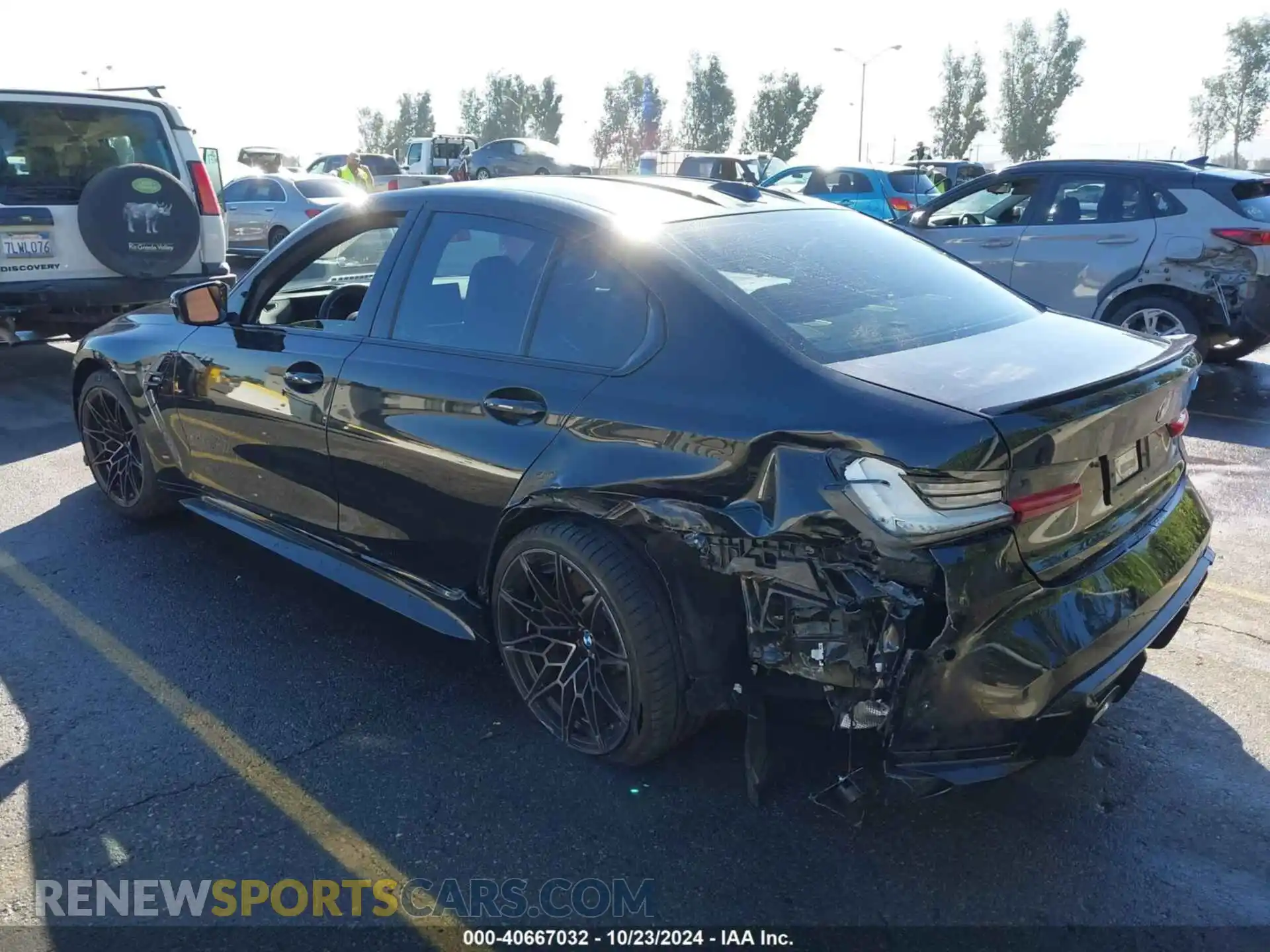 3 Photograph of a damaged car WBS53AY04RFS57446 BMW M3 2024