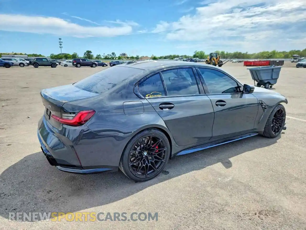 3 Photograph of a damaged car WBS53AY06RFS53348 BMW M3 2024