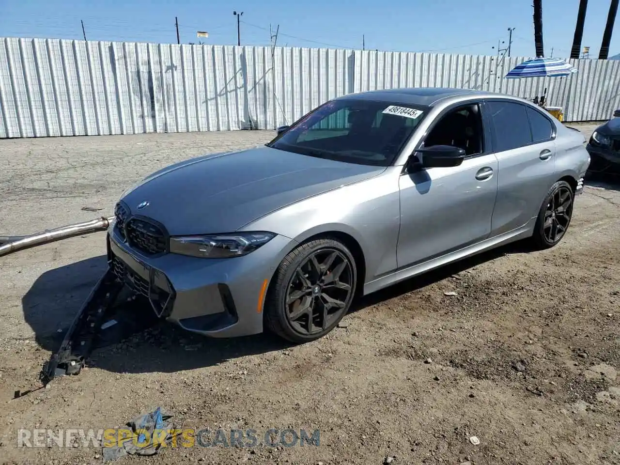 1 Photograph of a damaged car 3MW59FT02S8F01567 BMW M3 2025