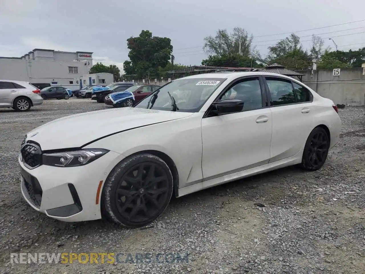 1 Photograph of a damaged car 3MW59FT02S8F55032 BMW M3 2025