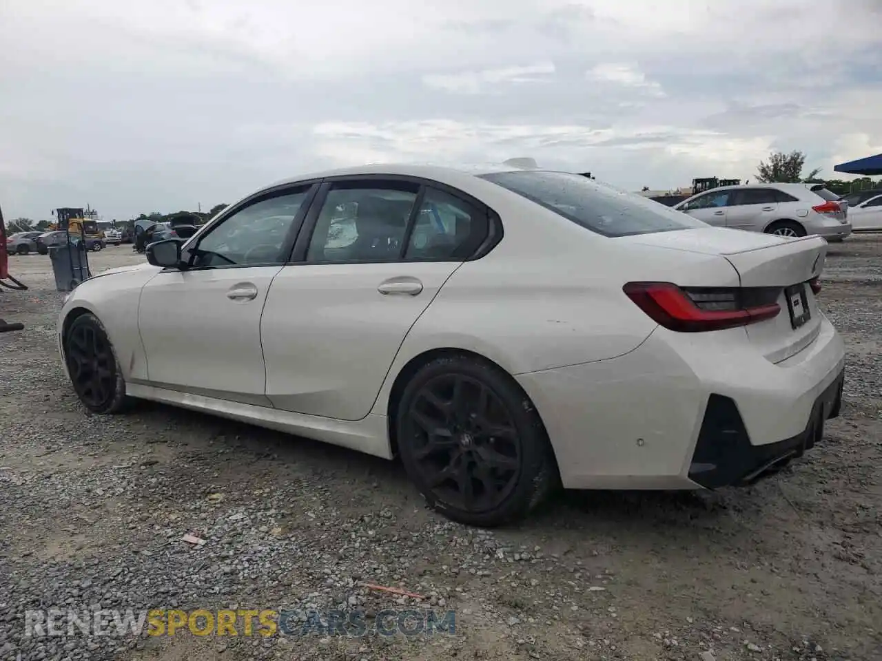 2 Photograph of a damaged car 3MW59FT02S8F55032 BMW M3 2025