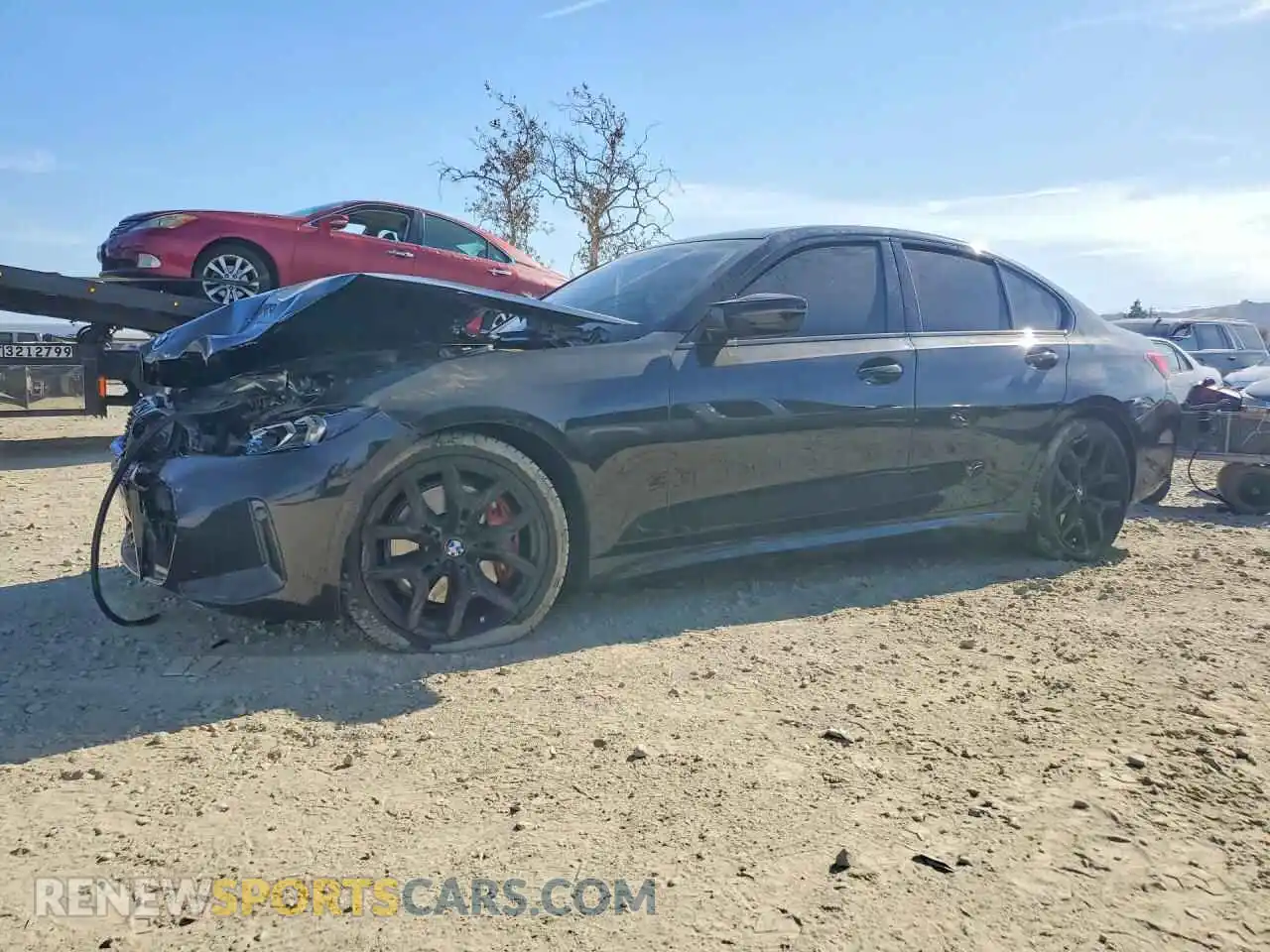 1 Photograph of a damaged car 3MW59FT09S8F14171 BMW M3 2025