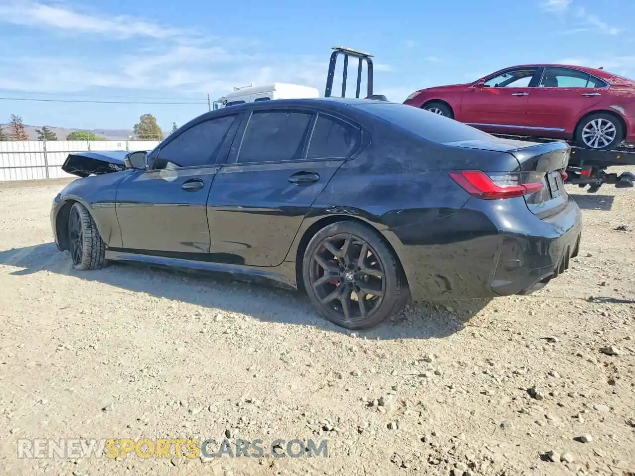 2 Photograph of a damaged car 3MW59FT09S8F14171 BMW M3 2025